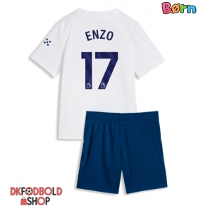 Manchester City Enzo Fernandez #17 Tredje trøje Børn 2026-27 Kort ærmer (+ korte bukser)